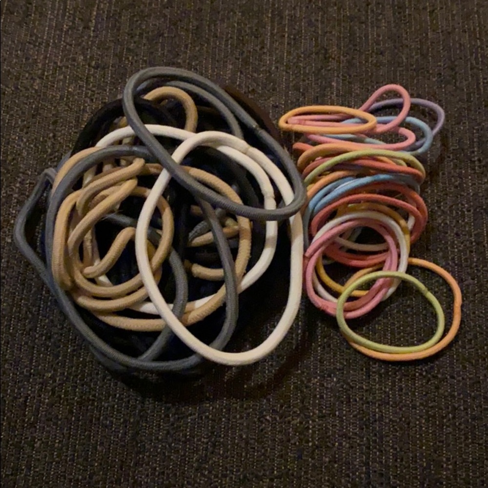 Tons of hair ties!!!!